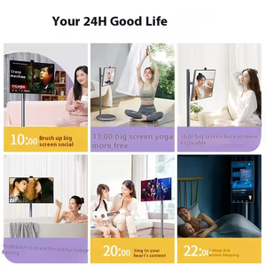 จอภาพแบบพกพาขนาด 27 นิ้ว โมดูล LED หน้าจอสัมผัส สมาร์ททีวี จอแสดงผลดิจิทัล ระบบแอนดรอยด์ 13 ความละเอียด 4K ตัวเครื่องโลหะทั้งหมด สำหรับห้างสรรพสินค้า - Product Image 6