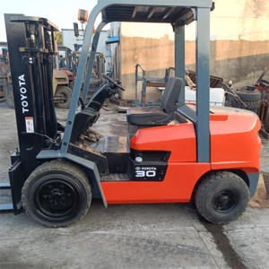 Used Toyota <b>Forklift</b> 3Ton 3m Mini Diesel <b>Forklift</b> with Engine Excellent Condition Japan Original - Product Image 2