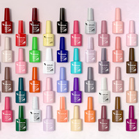 VENALISA VIP 4 Kit de Gels Colorés Nouveauté Sans HEMA Coffret Cadeau Vernis à Ongles Étiquette Privée Salon Ensemble Complet Base Top Coat Nuancier OEM