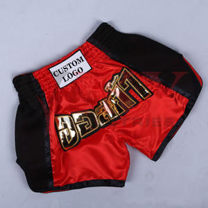 boxing short Wholesale High Quality Plain <b>Stretchy</b> Fight Mma Kick Boxing Muay Thai Shorts - Product Image 2