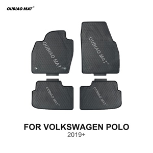 <span class=keywords><strong>Tappetini</strong></span> per tutte le stagioni <span class=keywords><strong>VOLKSWAGEN</strong></span> <span class=keywords><strong>POLO</strong></span> 2019+, protezione per tappeti auto in PVC - Product Image 1