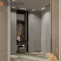 Usine de garde-robes Foshan Armoire moderne pour chambre Armoire en bois pour vêtements