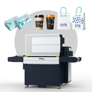 High-Speed Single Pass UV Printer for Diverse Material Printing: Ideal for Plastic, Metal, Acrylic, and Corrugated Cardboard