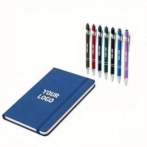 Stylos à bille personnalisés avec logo d'entreprise imprimé en or rose, promotionnels - Product Image 1