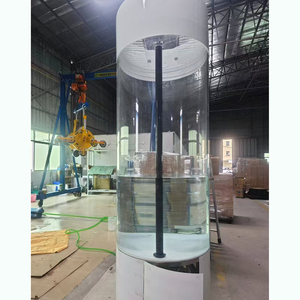 <span class=keywords><strong>Aquarium</strong></span> cylindrique en acrylique transparent de grande taille, personnalisé en usine, pour méduses, avec éclairage coloré, magnifique - Product Image 5