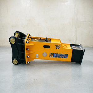 Disjoncteur hydraulique de type boîte SOOSAN SB50 pour l'attachement d'excavatrice minière d'excavation de démolition de construction - Product Image 1