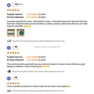 Crème Coiffante Végane Bio en Gros à Tenue Forte aux Extraits Naturels de Plantes – Pommade Capillaire Best-Seller pour Usage Domestique Unisexe - Product Image 6