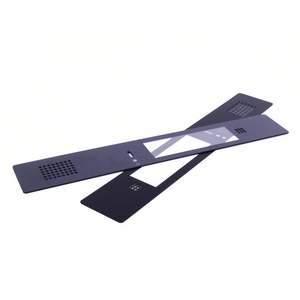 Autocollant de logo personnalisé XAT OEM, PVC/PC/PET/PMMA, panneau frontal d'écran électronique, panneau de commande étanche, recouvrement de découpe, 1,00 mm - Product Image 2