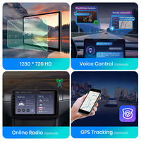 Radio Mobil Android Junsun AU Stock CarPlay untuk Toyota Camry 40 50 2006-2011, Head Unit Mobil Android, Navigasi Multimedia