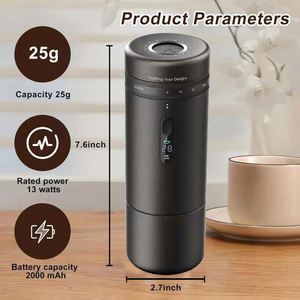 เครื่องบดกาแฟแบบพกพาแกนเหล็กที่มีความเร็วในการบดที่เร็วที่สุด - Product Image 2