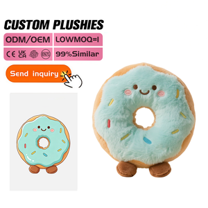Direct vanuit de fabriek gepersonaliseerde zachte comfortabele koffiekopjes knuffels Kawaii gepersonaliseerd logo op maat gemaakte knuffels - Product Image 4
