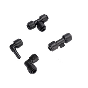 Accessoires de purificateur d'eau à pulvérisation de forêt tropicale personnalisés - Ensemble de connecteurs en forme de <span class=keywords><strong>coude</strong></span>/en T/en L, connecteur de <span class=keywords><strong>coude</strong></span> étanche - Product Image 3