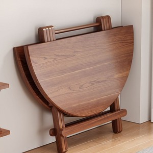 <span class=keywords><strong>Table</strong></span> à manger pliante en bois tendance, utilisation domestique, petit appartement, portable en extérieur, simple, <span class=keywords><strong>table</strong></span> carrée - Product Image 3