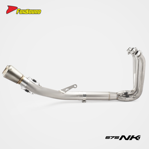 Sistema <span class=keywords><strong>de</strong></span> <span class=keywords><strong>Escape</strong></span> para Motocicleta Forsound, <span class=keywords><strong>Precio</strong></span> <span class=keywords><strong>de</strong></span> Fábrica al por Mayor, Sistema <span class=keywords><strong>de</strong></span> Silenciador Deslizable Akrapovics GPSpec para CFmoto 675NK 675SR - Product Image 3