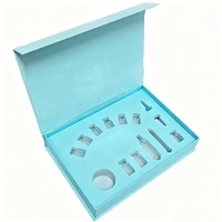 Boîtes en papier rigide pour flacons de peptides recyclables, logo personnalisé, taille 3 ml, flacon ampoule, emballage magnétique, boîtes cadeaux