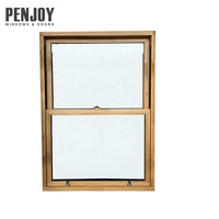 Ventana Corredera de Madera Certificada por NFRC con Doble Acristalamiento Low-E y Mosquitera de Acero Inoxidable para Residencias de Lujo en EE. UU.