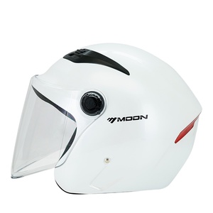 ムーン2023 デュアルスポーツバイクヘルメット モジュラー ハーフフルフェイスカバー クーリング ドット認証 卸売 ABS素材 アウトモールド技術 - Product Image 1