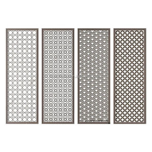 Laser cắt kim loại <span class=keywords><strong>cutout</strong></span> Divider Màn hình thép không gỉ phân vùng cho nhà hàng khách sạn bar dự án trang trí - Product Image 6