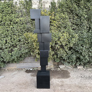 Sculpture de forme humaine d'<span class=keywords><strong>Antony</strong></span> Gormley, fonte de laiton, statue d'extérieur, sculpture d'art abstrait simple - Product Image 1