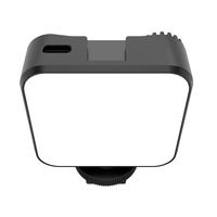 Lampe de studio photo professionnelle portable 5500K, 48 LED CRI 95 Ra+, gradateur progressif pour éclairage d'appoint vidéo, appareil photo reflex numérique, vlog
