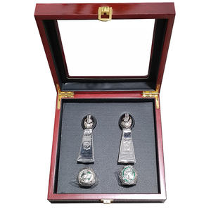 Best-seller Philadelphia Eagles Gift Set Championship Ring, Exquisite Fashion Jewelry Ring Set, champion Time <span class=keywords><strong>Eternal</strong></span> Memorial - Product Image 3