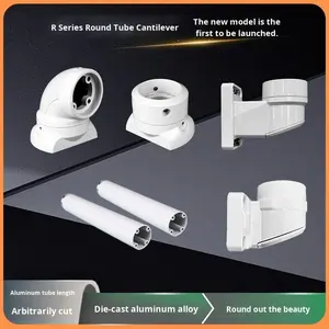 Support de montage en alliage <span class=keywords><strong>d</strong></span>'<span class=keywords><strong>aluminium</strong></span> <span class=keywords><strong>pour</strong></span> écran tactile 7 pouces, modèle de boîtier de commande en porte-à-faux <span class=keywords><strong>pour</strong></span> <span class=keywords><strong>tube</strong></span> - Product Image 2