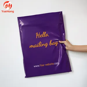 Wholesale China Wholesale Gold Poly Mailers White Shipping Bag Courier Flyer Mailing Envelope Custom Garment Bags