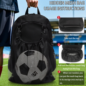 <span class=keywords><strong>Mochila</strong></span> VIPOKO con logotipo personalizado, <span class=keywords><strong>Mochila</strong></span> deportiva <span class=keywords><strong>para</strong></span> gimnasio, bolsa con compartimento <span class=keywords><strong>para</strong></span> zapatos <span class=keywords><strong>de</strong></span> <span class=keywords><strong>pelota</strong></span> independiente <span class=keywords><strong>para</strong></span> hombre, bolsa <span class=keywords><strong>para</strong></span> fútbol y baloncesto - Product Image 3