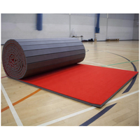 Teppich gebundene Roll-up-Tanz matten Roll-Out Cheerleading-Fußmatten Cheerleader Roll-Out-Matten