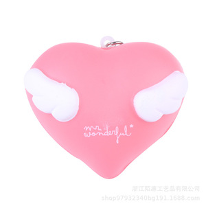 Llavero con Forma de Ángel con Impresión Digital, Llavero Promocional Portátil para Decoración de Mochilas - Product Image 4