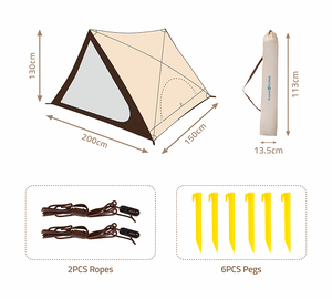 <span class=keywords><strong>Tente</strong></span> <span class=keywords><strong>de</strong></span> camping instantanée pour 2-3 personnes, en tissu Oxford, quatre saisons, légère, imperméable, coupe-vent, pour la plage, le parc, le barbecue, le camping en famille - Product Image 4