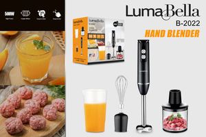 Batidora de Mano Lumabella con Inmersión, Incluye Picador y Vaso para Smoothies, Acero Inoxidable para Hielo - Product Image 2