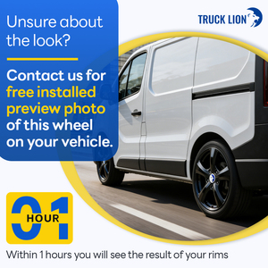 ล้อฟอร์จ OZ Racing MSW VAN แบบ 5 <span class=keywords><strong>ก</strong></span>้าน สำหรับงานหนั<span class=keywords><strong>ก</strong></span> ขนาด 5x114.3 5x120 17 18 19 20 21 22 นิ้ว สำหรับ Renault Trafic Nissan Primastar - Product Image 2