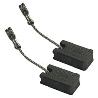 Jeu de balais de charbon 1607000V37 6*10*17mm à arrêt automatique, compatibles avec les meuleuses d'angle GWS13-125 GWS17-125, pièces de rechange pour outils électriques
