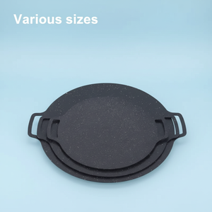 <span class=keywords><strong>Poêle</strong></span> à frire multifonction en acier au carbone plat, barbecue d'extérieur, antiadhésive, compatible <span class=keywords><strong>induction</strong></span>, <span class=keywords><strong>pour</strong></span> rôtir <span class=keywords><strong>la</strong></span> <span class=keywords><strong>viande</strong></span> - Product Image 4