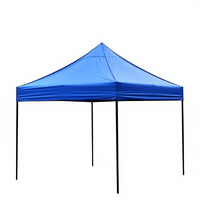 Tente pliante de pavillon pop-up en tissu Oxford 3x3 DJG-3X3 Tengqing sur rail lourd personnalisé en Chine pour les expositions commerciales
