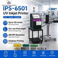Impresora Industrial IPS-6501 PIJ, Impresora de Inyección de Tinta UV Blanca CMYK de 600 DPI, Alta Productividad, Impresión de Datos Variables en Papel