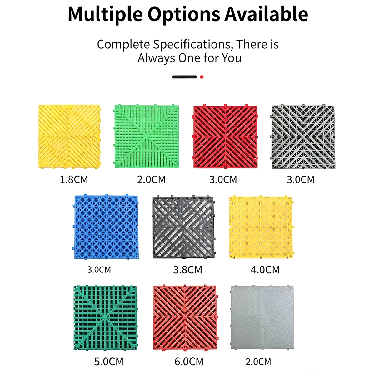 Espesor personalizado