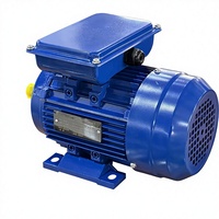 Moteur asynchrone à induction monophasé à double condensateur de démarrage, série ML, 0,18 kW, 1500 tr/min, fil de cuivre 100 %, IP54, étanche à la goutte d'eau, 220 V