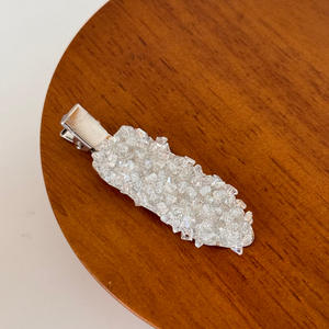 Pince à cheveux coréenne en cristal sans couture, type bec de canard, douce et élégante, pour femme, accessoire capillaire raffiné - Product Image 6