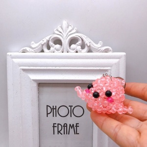 Kids Souvenir Cute Seal Animal Car <b>Keyrings</b> Promotion Gifts Shoulder Bag Charm DIY Clear Acrylic Beads Cartoon Sea Lion Keychain - Product Image 4