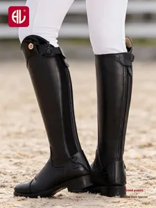 <span class=keywords><strong>Stivali</strong></span> Equestri OEM per Donne, Uomini e Bambini, <span class=keywords><strong>Stivali</strong></span> Windsor Knight Lunghi per Danza e Ostacoli - Product Image 3