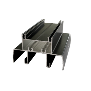 Profilés en aluminium purifiés pour marché argentin, série 6000, pour canaux de fenêtres coulissantes, service de découpe pour isolation acoustique de salles blanches - Product Image 3