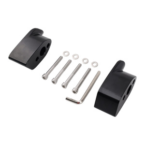 Rear Spoiler Lift Kit For Subaru Brz 2017 2018 2019 2020 Aluminum Alloy <b>Black</b> <b>Wing</b> Shaped Trunk Mounting Hardware Included - Product Image 4