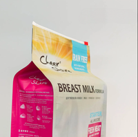 Friandises pour chats au saumon lyophilisé, sachet refermable pour l'emballage d'aliments pour animaux de compagnie