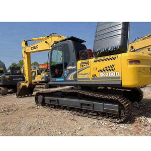 Excavadora Usada Kobelco SK260D de Japón en Color <span class=keywords><strong>Amarillo</strong></span>, Excavadora de 26 Toneladas, Kobelco de Segunda Mano, Excavadora de Orugas 260D - Product Image 1