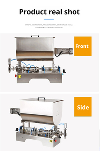 Máquina de Llenado y Mezcla Semiautomática de Alta Precisión para Miel y Líquidos Viscosos, Accionamiento Neumático, para Botellas, Barriles y Bolsas de Vidrio - Product Image 6