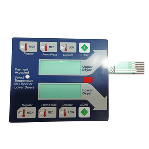 Đẩy nút linh hoạt đuôi OEM kiểm soát sản xuất màng Bàn phím Led chuyển màng - Product Image 1