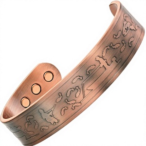 Premium Heritage Outdoor Angler Accent Metallic Therapy Bangle Fashionable Metal Jewelry Exquisite Design - Product Image 1