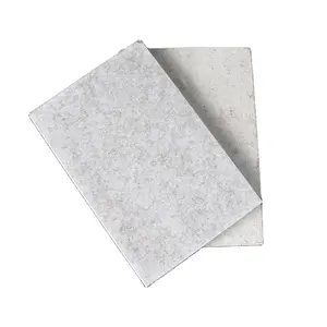 Dış duvar için çin 100% olmayan asbest 12mm yüksek yoğunluklu kalsiyum silikat levha Fiber çimento Panel paneli